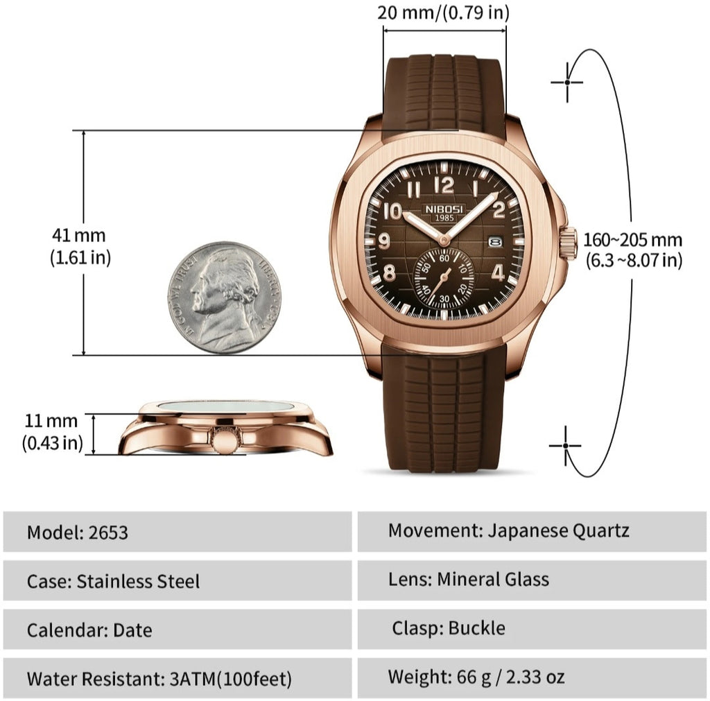 Casual Wear Luxury Watch