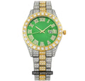 Bling Rhinestones Hip Hop Round Quartz Watch