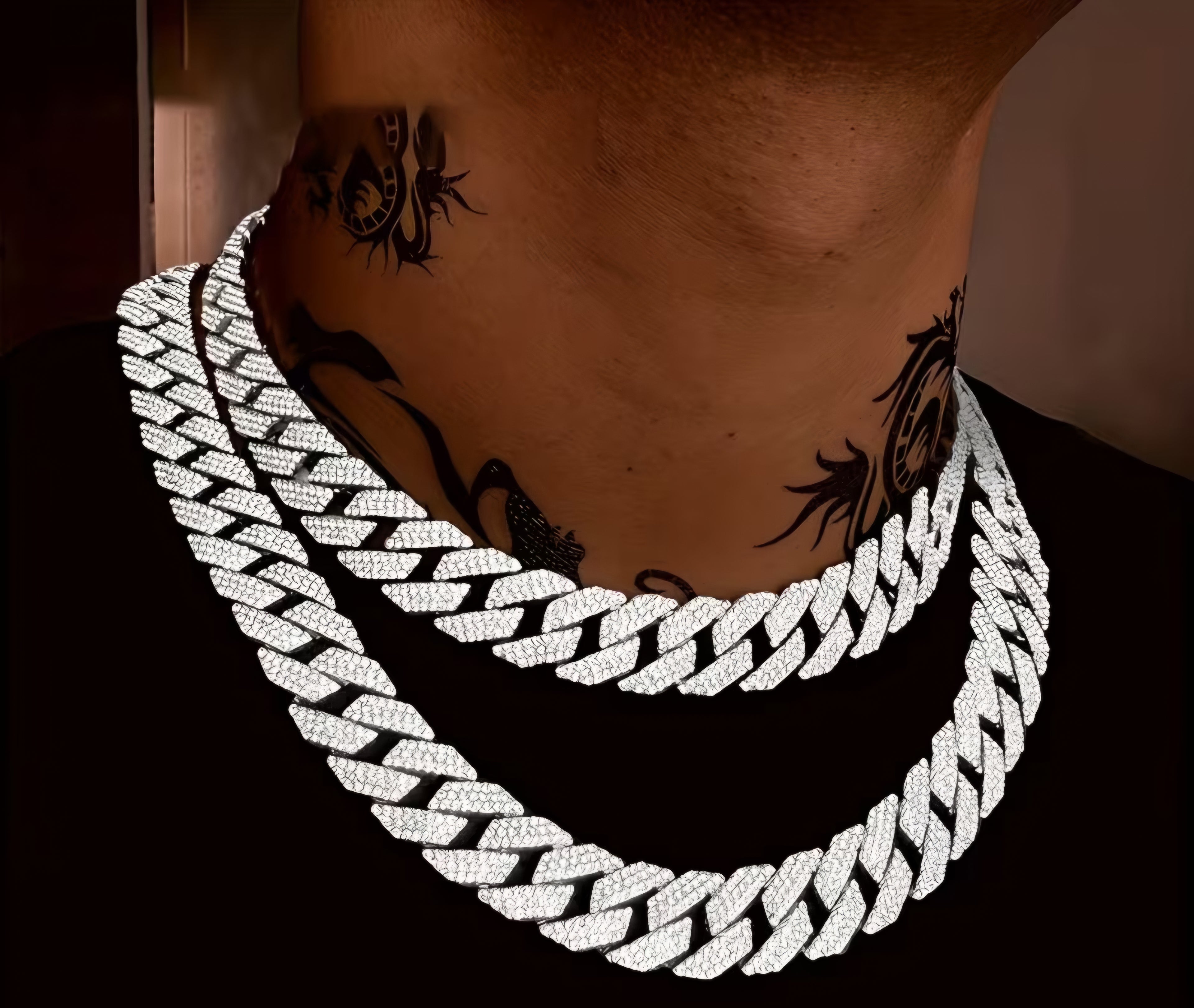 1 Pc Men's All Match Versatile Cubic Zirconia