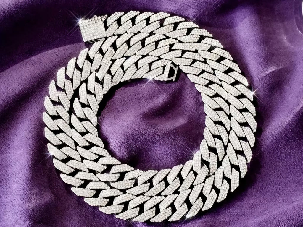 1 Pc Men's All Match Versatile Cubic Zirconia
