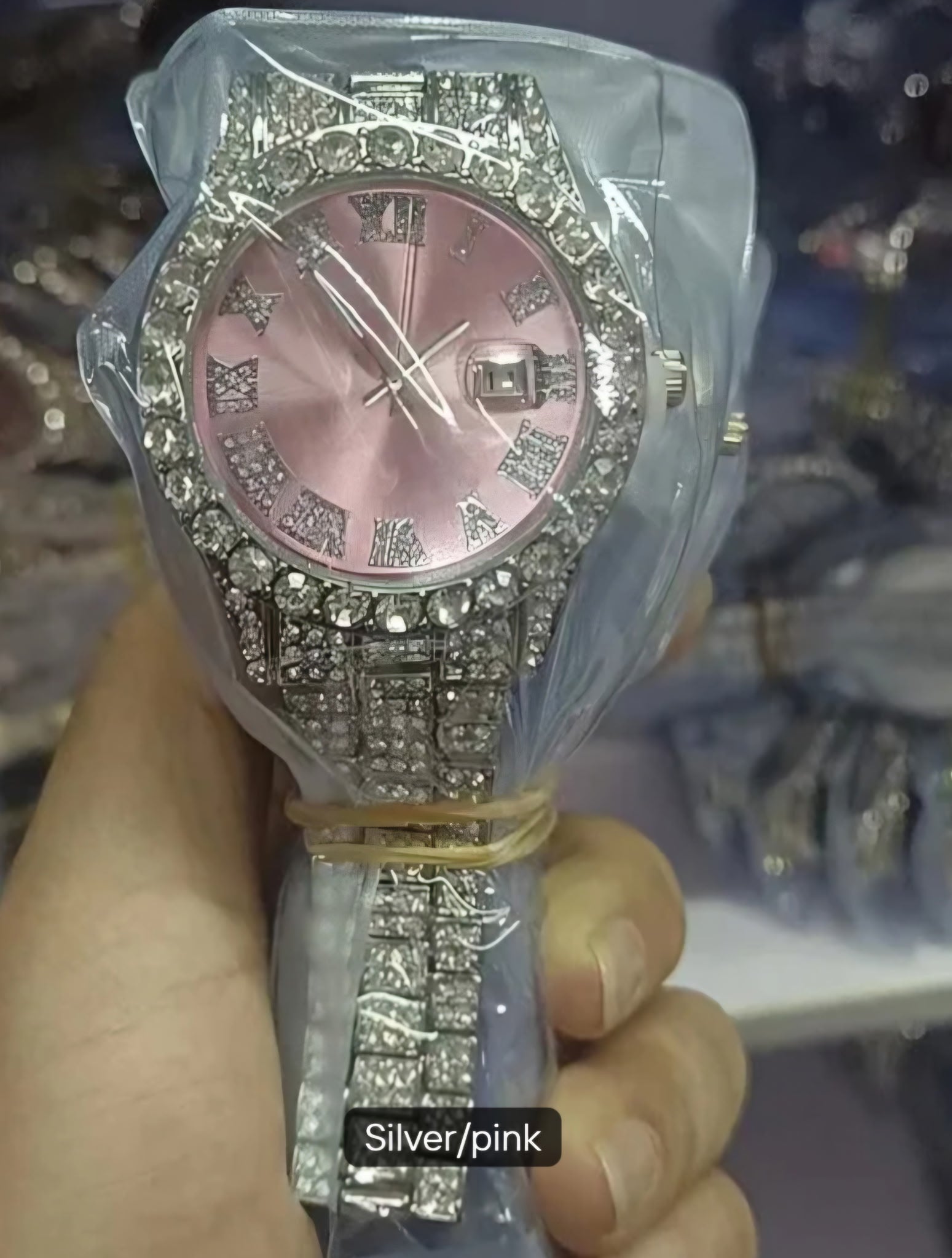 Pink Face Watch