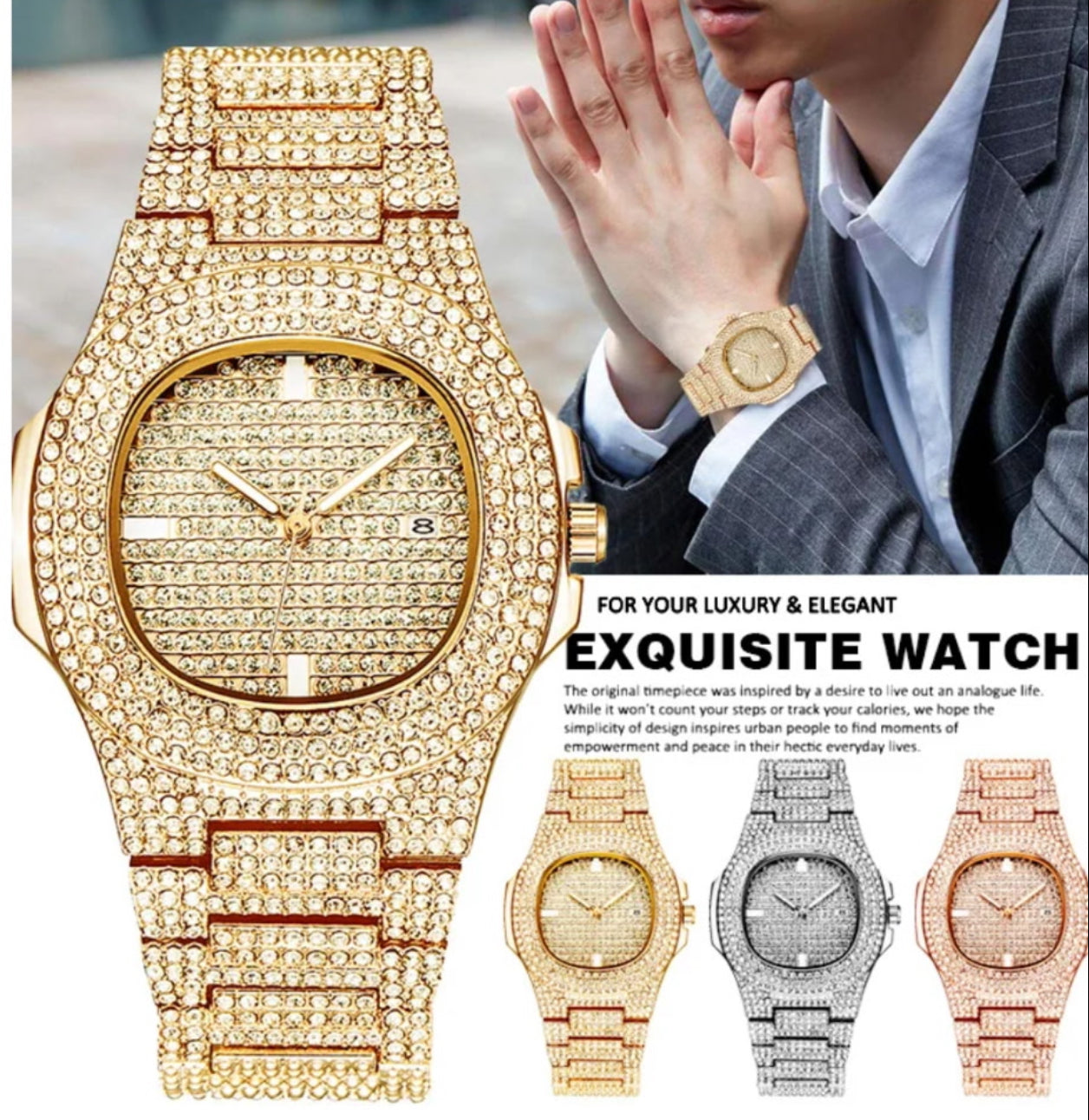 Ice Storm 1 Signature Watch for luxury and Elegance